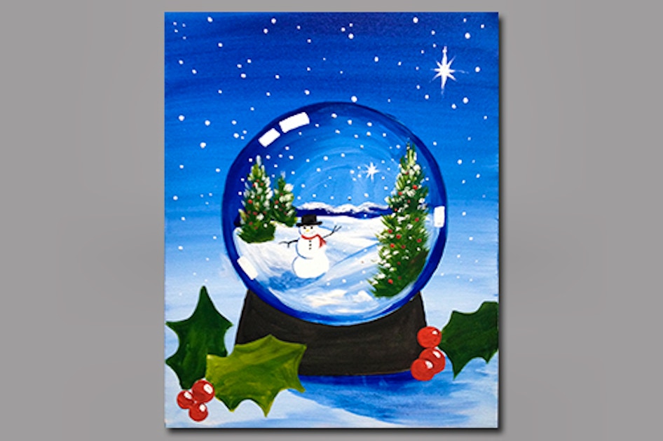 Frosty Snow Globe Class In Chicago Yaymaker CourseHorse Frosty Snow Globe Class In Chicago Yaymaker CourseHorse